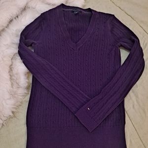 Purple Tommy Hilfiger Sweater